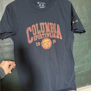 Columbia Men's Dark Blue Sportswear Tee